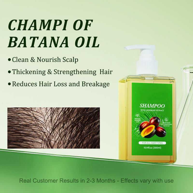Gypsophila Batana Oil Shampoo -Promote Hair Growth,Strengthening,& Cleansing 10.14 0z (300ml) withNatural Extract for Healthy Hair