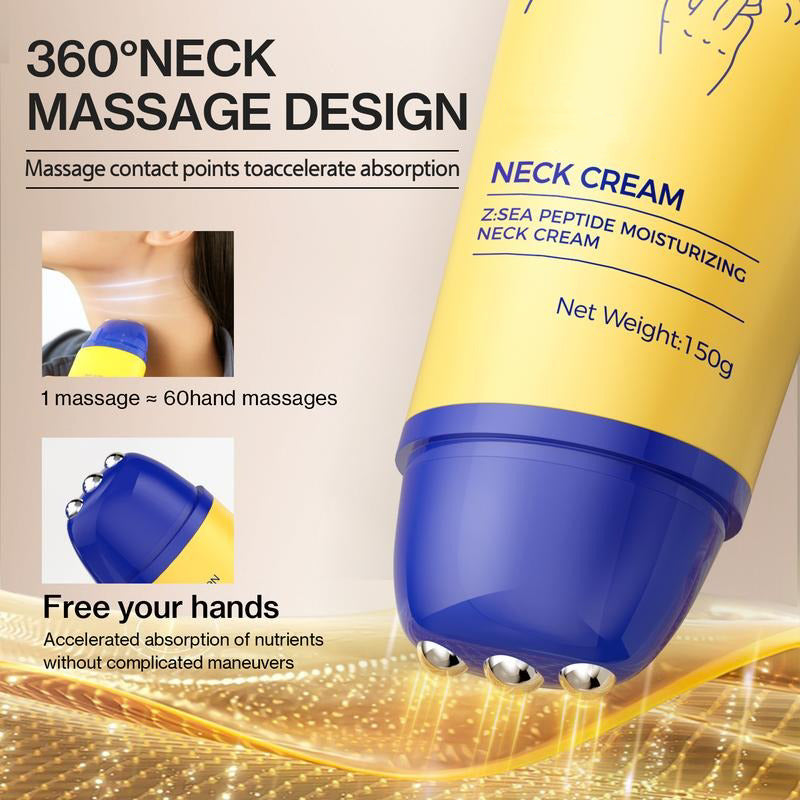 Neck Firming Cream, Tighten and Lift Neck Cream for Crepey Skin, Skin Moisturizer, Deep Moisturizing, Cruelty free Neck Care Body Care Tightening