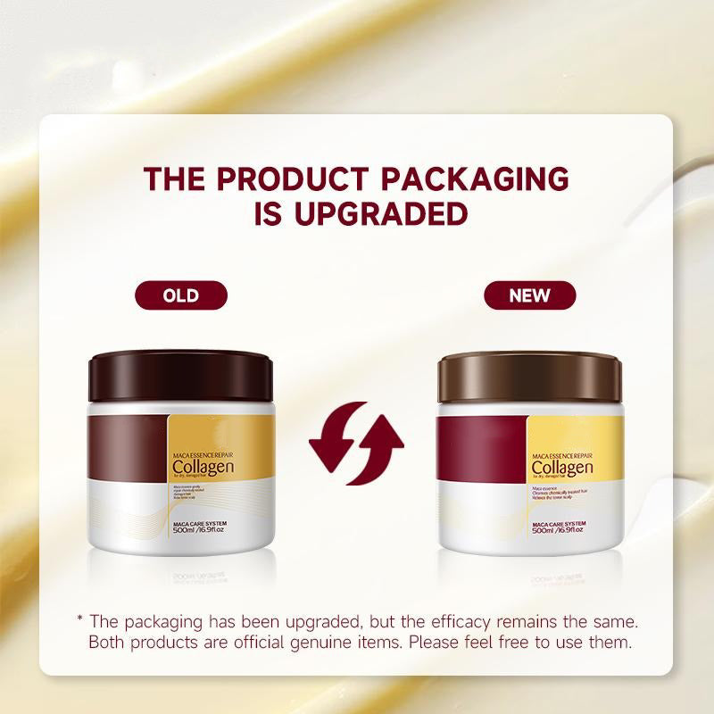 Hair Repair Mask-Deep Conditioning Intensive Hair TreatmentMACA Collagen for Dry Damaged Hair(16.9 f1 oz)ConditionerHaircare Restore