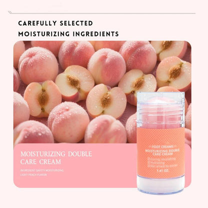 2-in-1 Anti-Crack Foot Cream & Repair Stick. Dead Skin Remover for Extreme Cracked Heels. Intensive Hydration & Nourishing Treatment.
