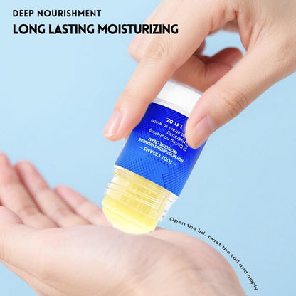 2-in-1 Anti-Crack Foot Cream & Repair Stick. Dead Skin Remover for Extreme Cracked Heels. Intensive Hydration & Nourishing Treatment.