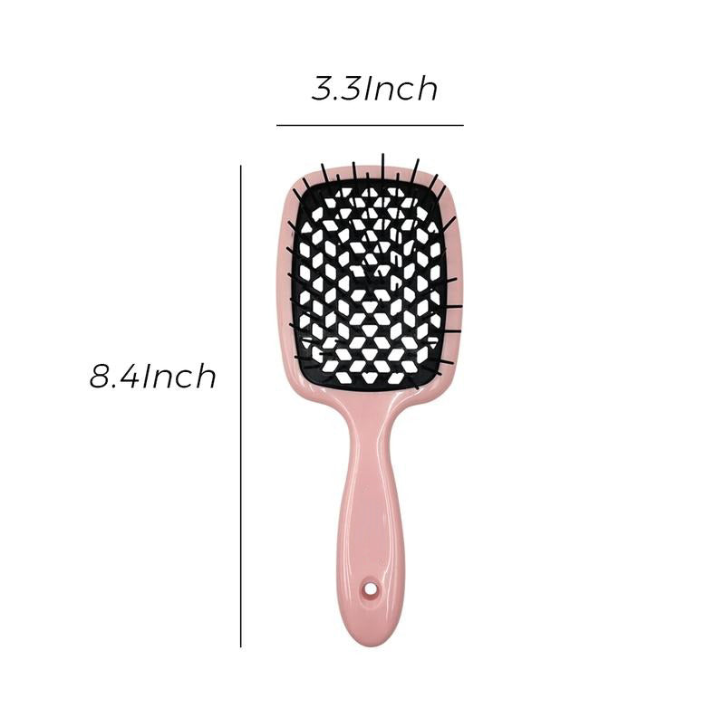 Detangling Brush for Pain-Free Brushing on All Wet or Dry Hair Types — Durable Anti-Static Bristles, Lightweight Handle, Vented Hair Brush
