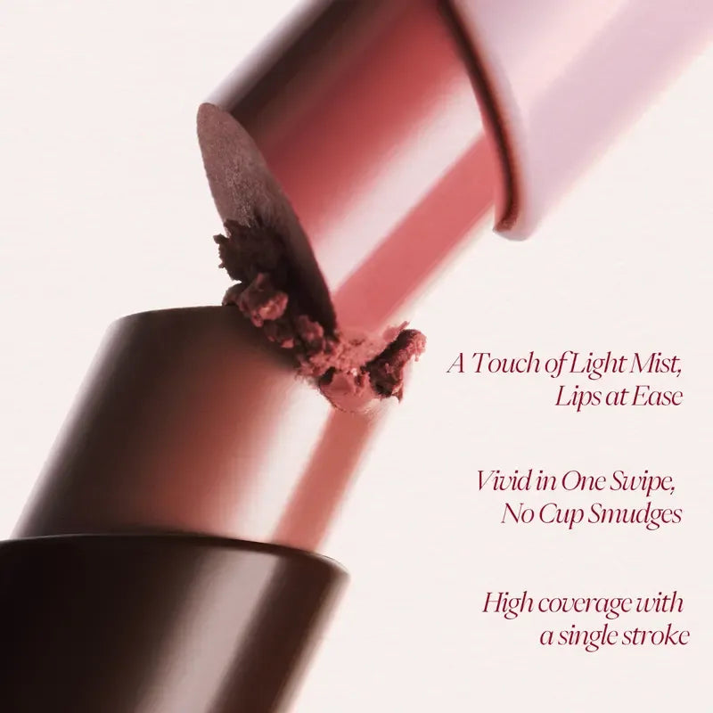 Velvet Rouge Lipstick: Lightweight, Pigmented & Transfer-Proof. Long-Wear, Non-Drying & Beginner-Friendly. Ideal for Holidays & Parties.