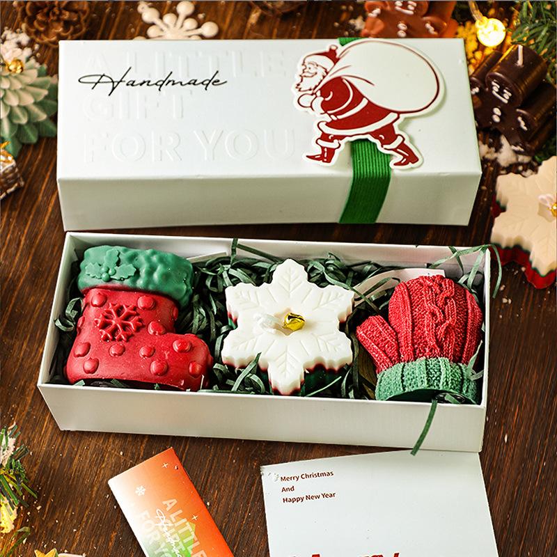 Hot Sale Promotion-49% OFF-🕯️Cute Festive Scented Candles | Handmade Christmas Gift Set - Aromatherapy & Perfect Holiday Decor