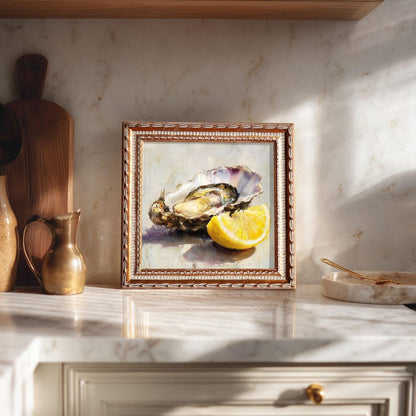 Painting of Butter Original Framed oil Artwork