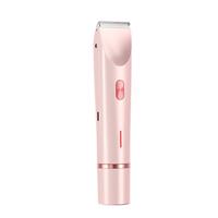 2-in-1 Electric Bikini Trimmer & Epilator for Women - Rechargeable Painless Shaver for Body & Face, Ideal Summer Gift