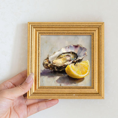 Painting of Butter Original Framed oil Artwork