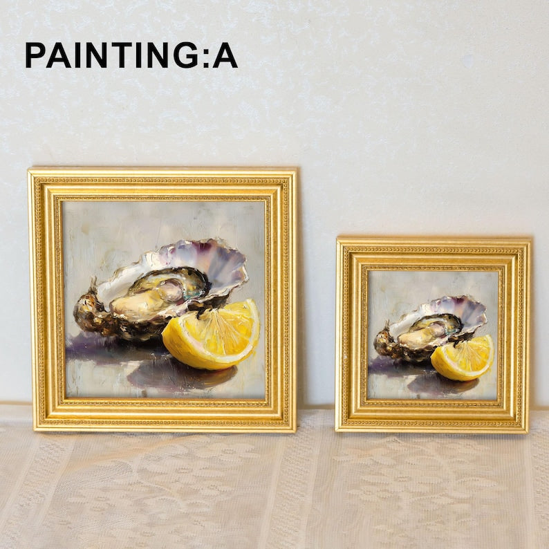 Painting of Butter Original Framed oil Artwork