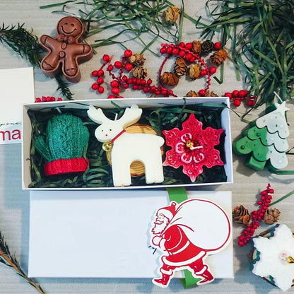 Hot Sale Promotion-49% OFF-🕯️Cute Festive Scented Candles | Handmade Christmas Gift Set - Aromatherapy & Perfect Holiday Decor