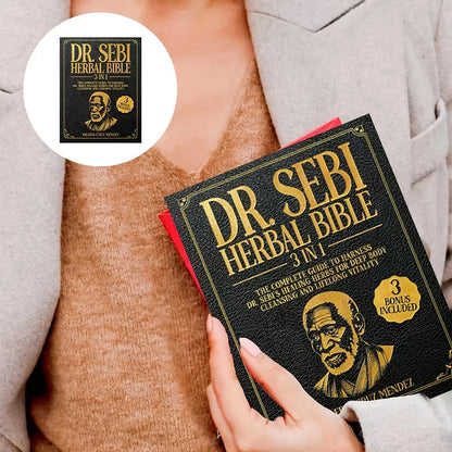 🌿Dr. Sebi's Herbal Bible [3-in-1] Body Cleanse & Healing Herbs Guide Book